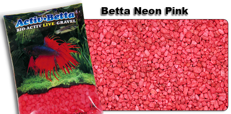 Activ Betta™ Bio-Activ Live Gravel Betta Neon Pink