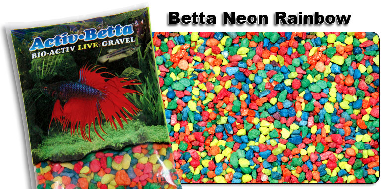 Activ Betta� Bio-Activ Live Gravel Betta Neon Rainbow